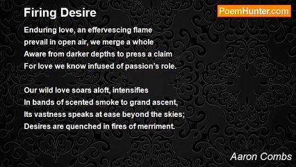 Aaron Combs - Firing Desire