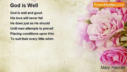 Mary Havran - God is Well