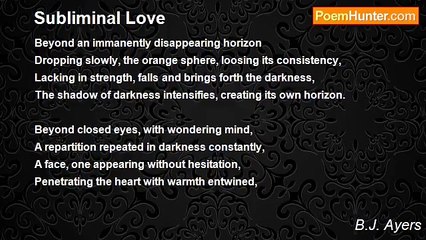B.J. Ayers - Subliminal Love