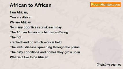 Golden Heart - African to African Connection 🌍