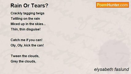 elysabeth faslund - Rain Or Tears?