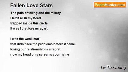 Le Tu Quang - Fallen Love Stars