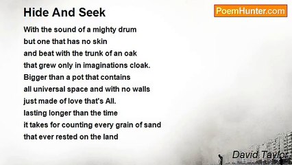 David Taylor - Hide And Seek