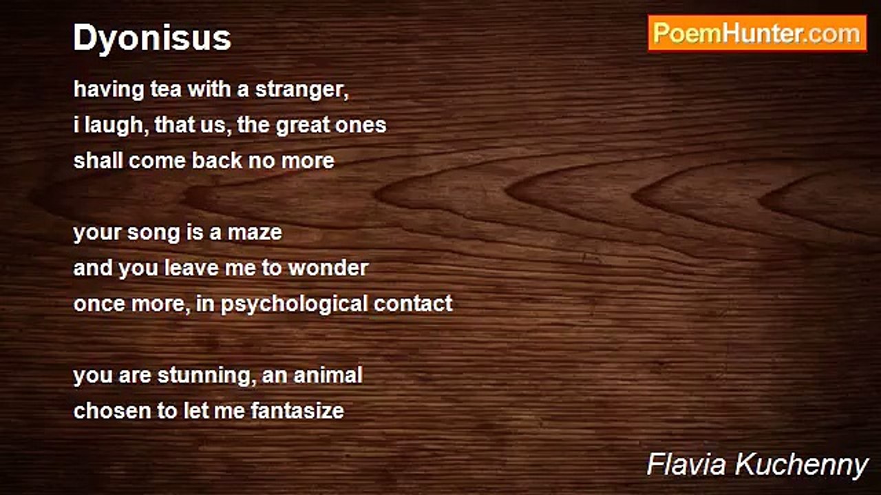 Flavia Kuchenny - Dyonisus