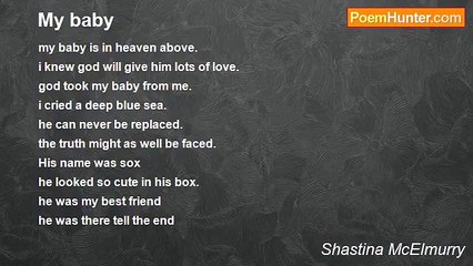 Shastina McElmurry - My baby