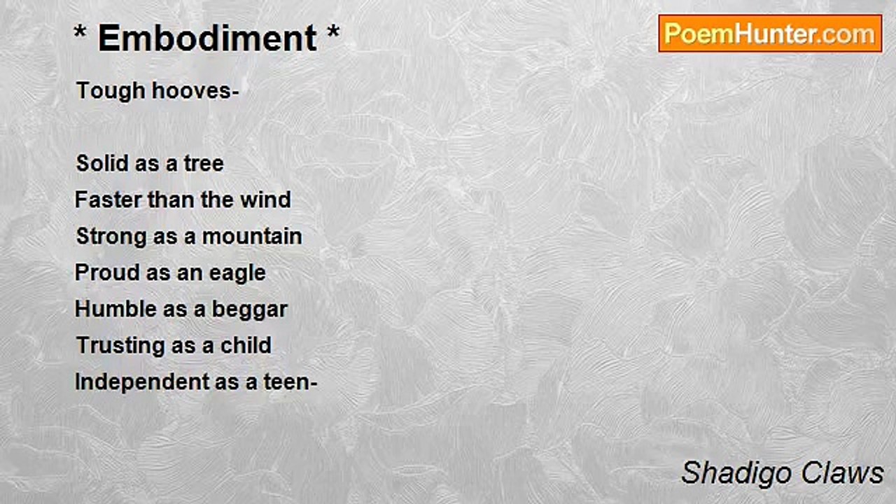 Shadigo Claws - * Embodiment *