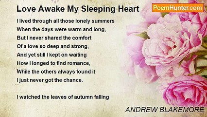 ANDREW BLAKEMORE - Love Awake My Sleeping Heart