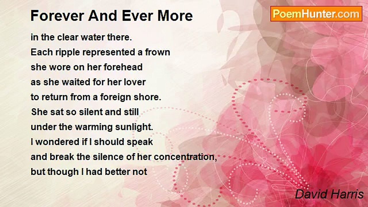 David Harris - Forever And Ever More