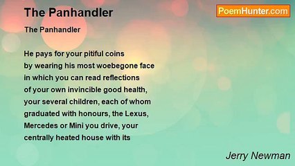 Jerry Newman - The Panhandler