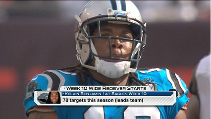 'NFL Fantasy Live': Week 10 top wide receiver starts