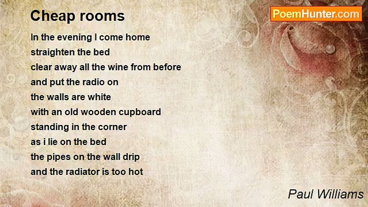 Paul Williams - Cheap rooms