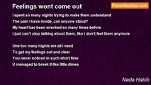 Nada Habib - Feelings wont come out