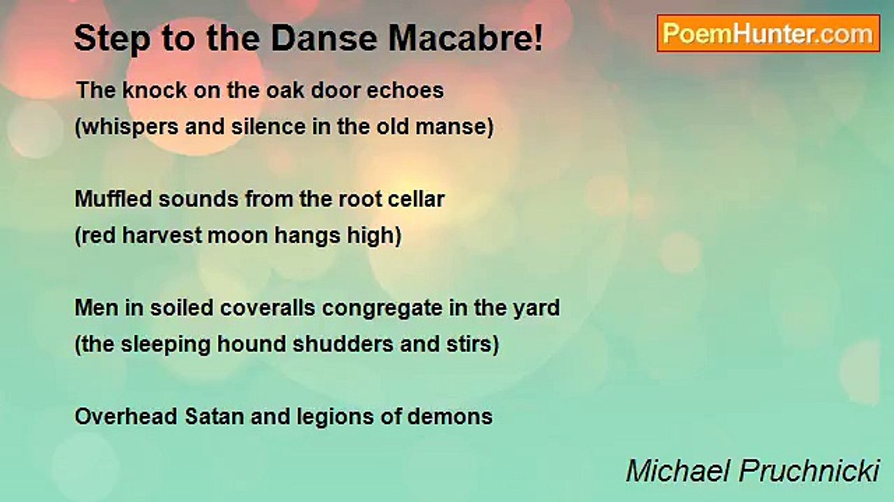 Michael Pruchnicki - Step to the Danse Macabre!