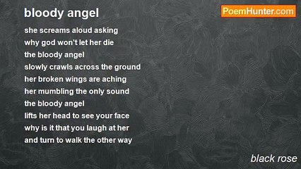 black rose - bloody angel
