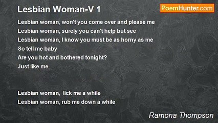 Ramona Thompson - Lesbian Woman-V 1