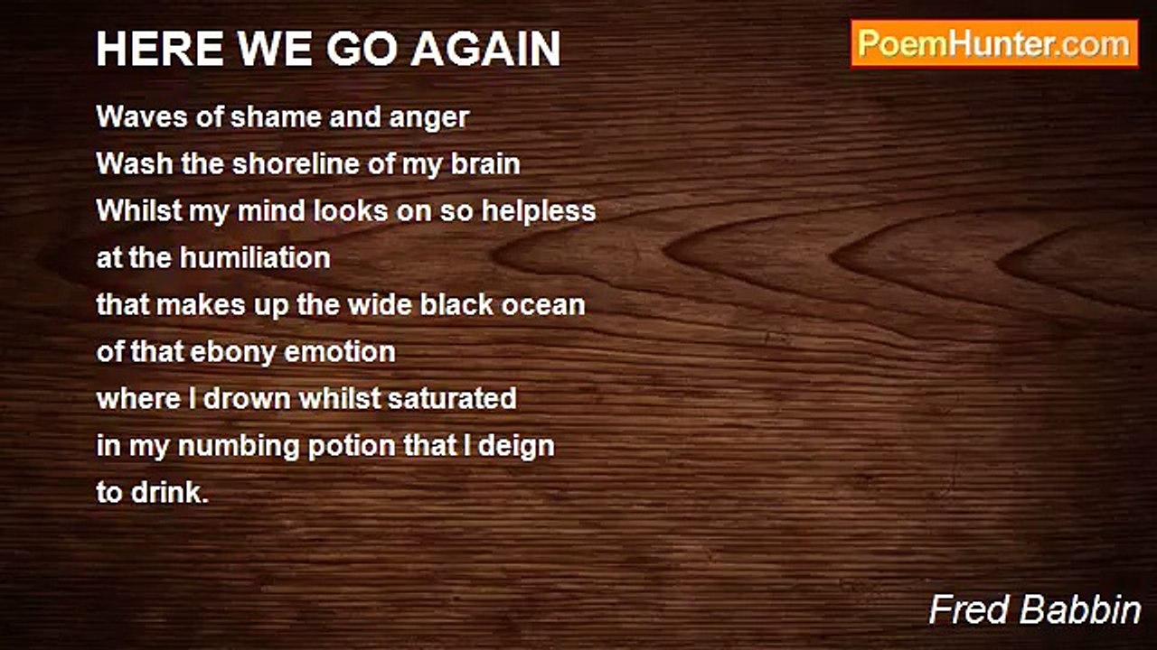Fred Babbin - HERE WE GO AGAIN