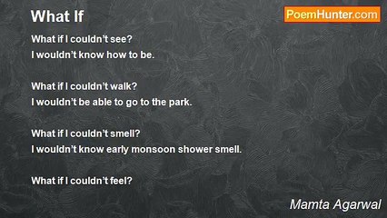Mamta Agarwal - What If