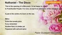 Paolo Giuseppe Mazzarello - Nathaniel - The Disco