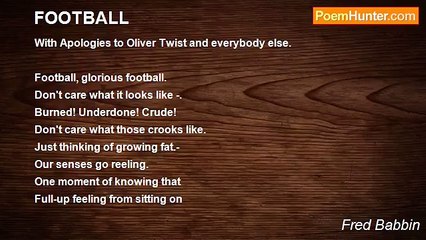 Fred Babbin - FOOTBALL
