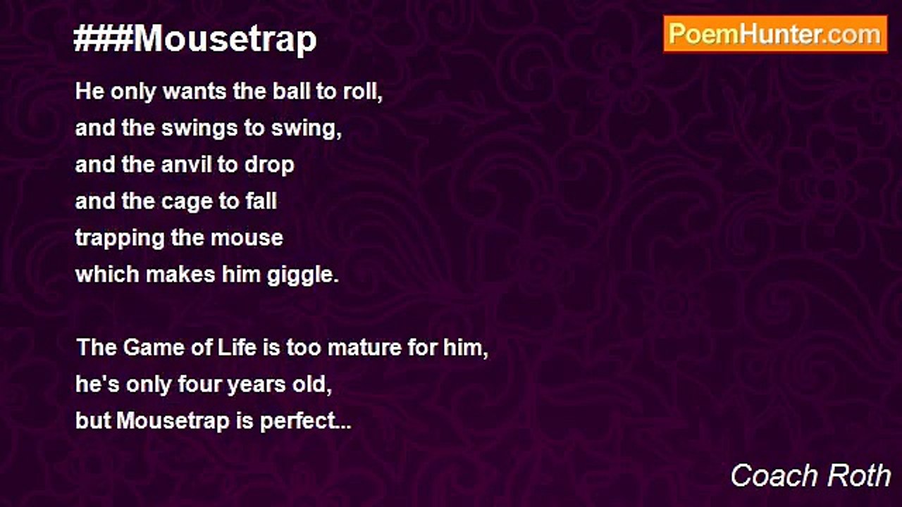 Coach Roth - ###Mousetrap