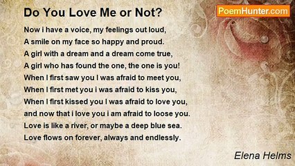 Elena Helms - Do You Love Me or Not?