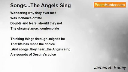 James B. Earley - Songs...The Angels Sing