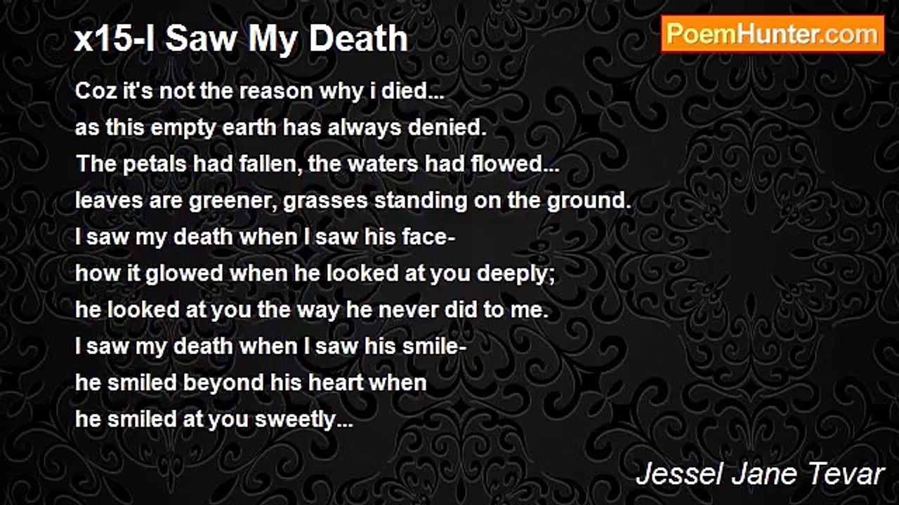 Jessel Jane Tevar - x15-I Saw My Death