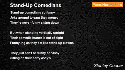Stanley Cooper - Stand-Up Comedians