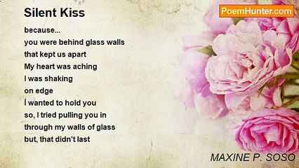 MAXINE P. SOSO - Silent Kiss