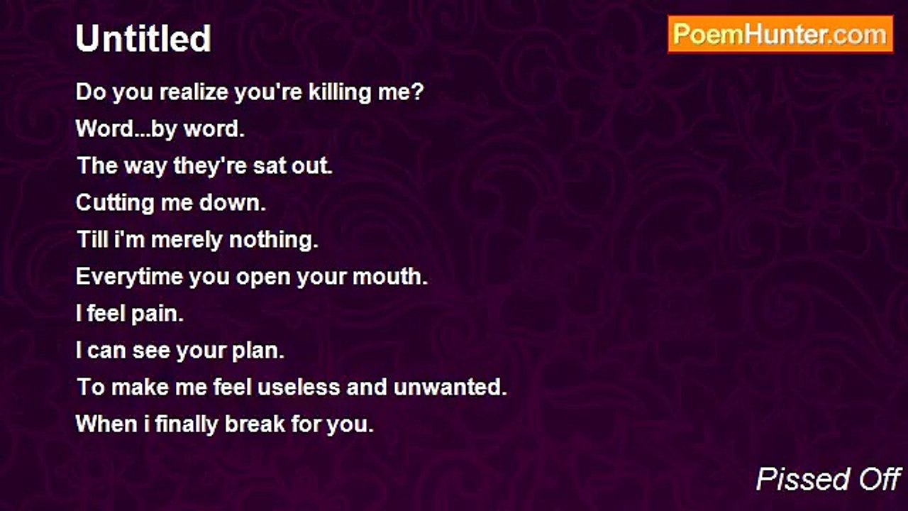 Pissed Off - Untitled