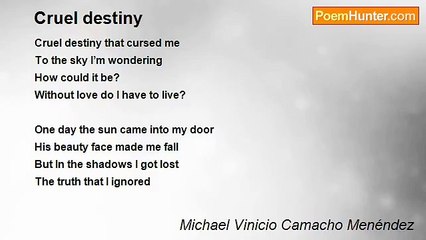 Michael Vinicio Camacho Menéndez - Cruel destiny