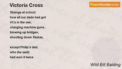 Wild Bill Balding - Victoria Cross