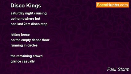 Paul Storm - Disco Kings