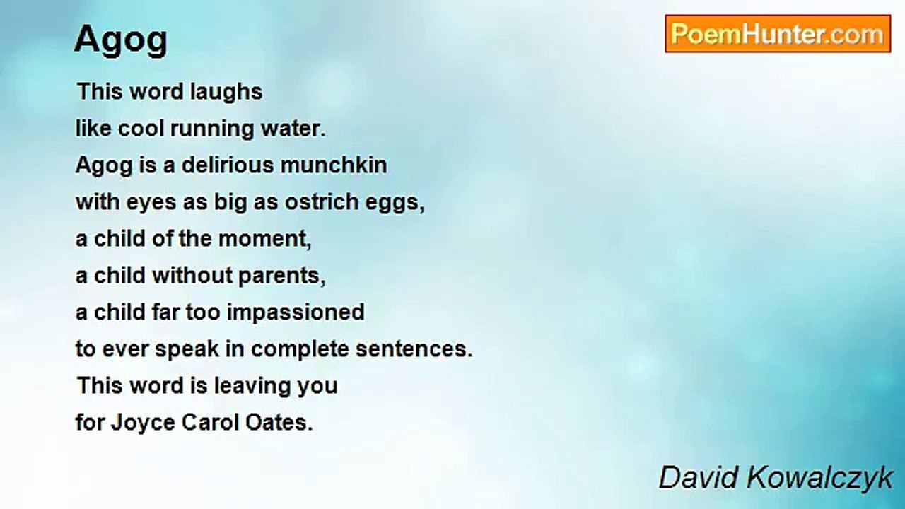 David Kowalczyk - Agog