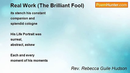 Rev. Rebecca Guile Hudson - Real Work (The Brilliant Fool)