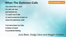 JoJo Bean, Dodgy Dave and Meggie Gultiano - When The Darkness Calls