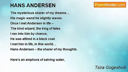 Tsira Gogeshvili - HANS ANDERSEN