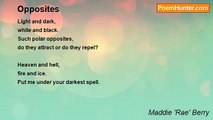 Maddie 'Rae' Berry - Opposites