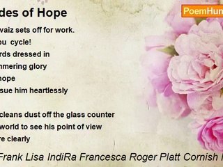 Frank Lisa IndiRa Francesca Roger Platt Cornish Martin - Tides of Hope
