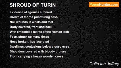 Colin Ian Jeffery - Shroud of Turin