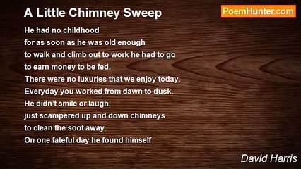 David Harris - A Little Chimney Sweep