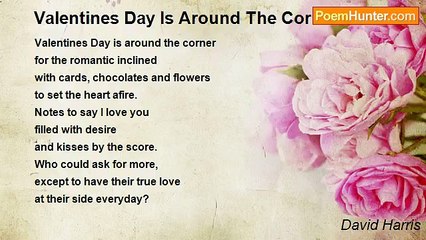 David Harris - Valentines Day Is Around The Corner