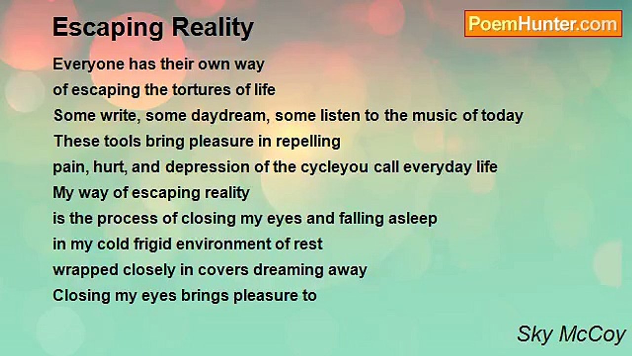 Sky McCoy - Escaping Reality