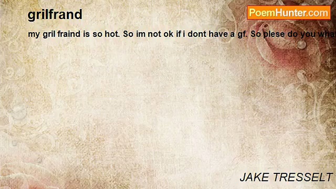 JAKE TRESSELT - grilfrand