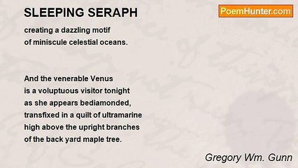 Gregory Wm. Gunn - SLEEPING SERAPH