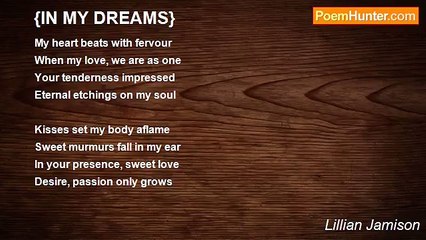 Lillian Jamison - {IN MY DREAMS}