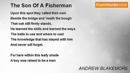 ANDREW BLAKEMORE - The Son Of A Fisherman