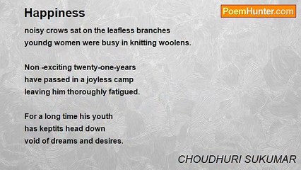 CHOUDHURI SUKUMAR - Happiness