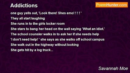 Savannah Moe - Addictions