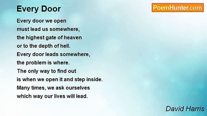 David Harris - Every Door